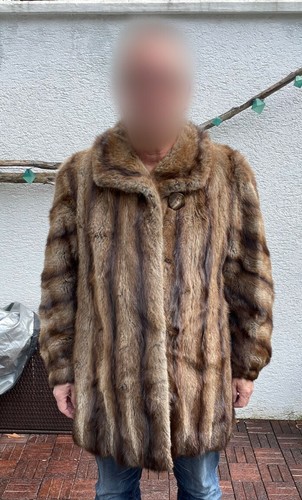 Bisam pelzjacke guter zustand - bisam,