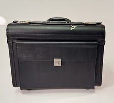 Pilotenkoffer Aktenkoffer mit Trolley 51 cm XXL (60017)