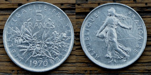 Frankreich francs 1970 - 5,