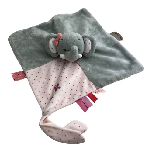 Nattou elefant schmusetuch - elefant,