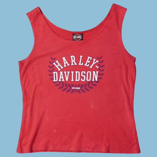 Vintage harley davidson tank - harley,