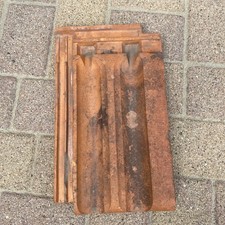 Dachziegel aus Aglasterhausen Rot 55 Stück