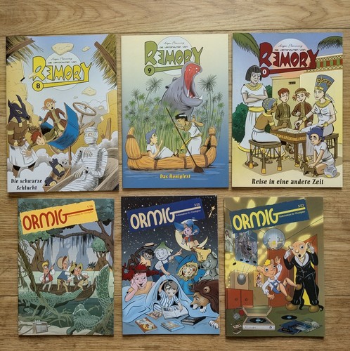 Comic konvolut remory ormig - konvolut,