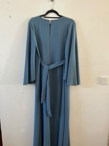 Blaue abaya mit gürtel - mit, –