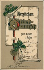 Ak Glückwunsch Neujahr