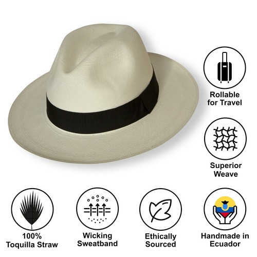 Premium fedora panama - fedora,