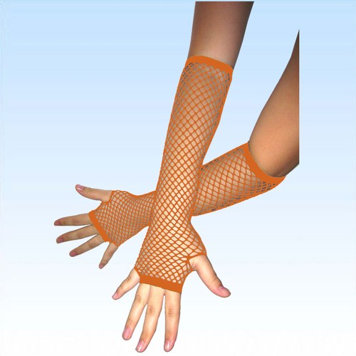 Orange fingerlose - orange,