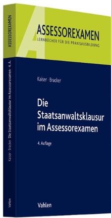 Die staatsanwaltsklausur - die, im