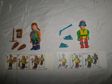 Steckis EU 1993: Bergsteiger + Eishockeyspieler (K94N84+85) / beide BPZ