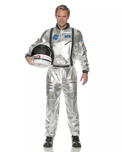 Silbernes astronauten - silbernes,