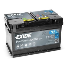 Exide EA722 Premium Carbon Boost 12V 72Ah 720A Autobatterie inkl. 7,50 € Pfand