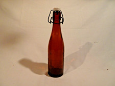 Geprägte Flasche : Th. Kirchhübel Crimmitschau / Sa. - Tel. 3957 - um 1920