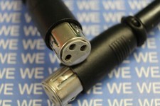 20Stück XLR-Kupplung 3-polig schwarz, vergoldete Kontakte  DMX Kabel female