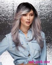 Irre lange Show Perücke in