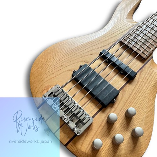 Neck through saiter bass - neck-through, 6-saiter
