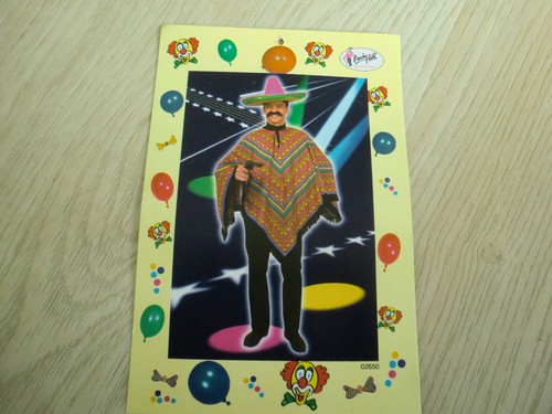 Mexiko poncho karneval - mexiko,