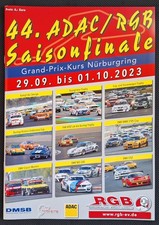 Programmheft/race programme Saisonfinale Nürburgring - 01.10.2023