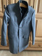 Gehrock Mantel Elegant Jacke Herren Größe S Grau