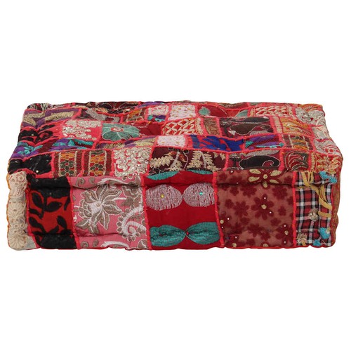 Pouf flickwerk quadrat - pouf,