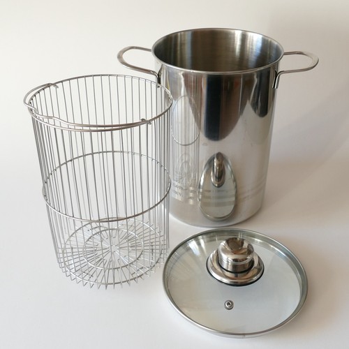 Spargeltopf edelstahl mit - edelstahl,