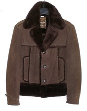 Damen Wildlederjacke mit Webpelzfutter Bitte Maßangaben beachten!