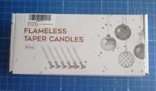 Haushalt-International Flammenlose LED Kerzen - 6er Set