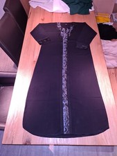 Caftan, arabisches Kleid für Damen, Gr. XXL schwarz, NEU!