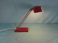 Arbeitslampe Design Gelenkarm Metall Chrom Verstellbar Lampe Vintagel Rar o7b4