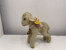 Steiff Tier Stofftier 6510.04 Lamm 10,5 cm Top Zustand 