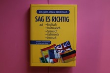 182962 SAG ES RICHTIG AUF