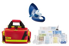 Notfalltasche AEROcase RBM gefüllt DIN 13157 Söhngen Betriebs Verbandskasten