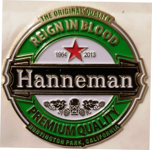 Jeff hanneman metal - pin, badge