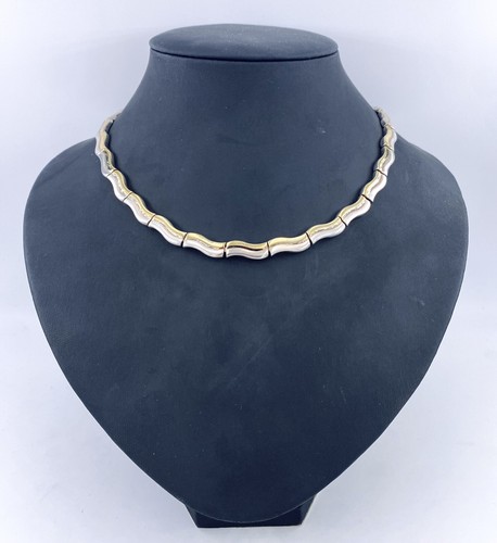Collier 925 silber bicolor - 925/-, silber!