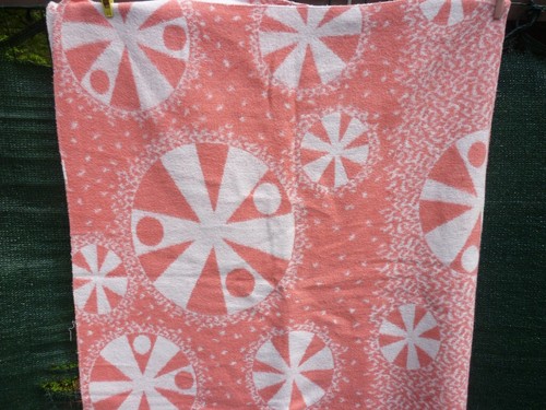 Ddr babydecke rosa weiss - rosa,