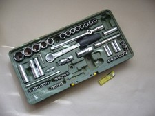 Proxxon Werkzeugkoffer ~ Steckschlüssel große Ratsche ~ unvollständig !