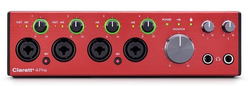 Focusrite clarett plus 4pre - focusrite,