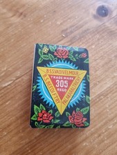 Streichholzschachtel Umverpackung aus Metall