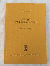 Karl Popper "Logik der Forschung"