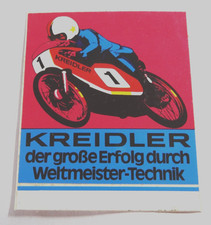 Werbe-Aufkleber Kreidler Der