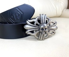 Philipp Plein leather belt men