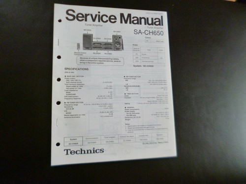 Original service manual - original,