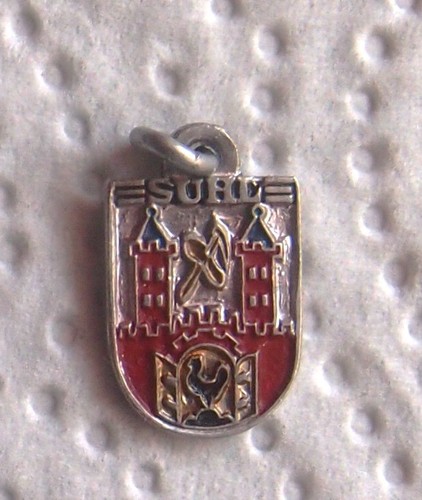 Metall bettelarmband wappen - metall,