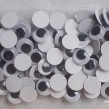 40 Wackelaugen Ø 1 cm / 10 mm