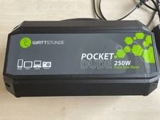 POCKETDUDE Powerstation 250W / 250Wh Lithium Batterie/ Akku Camping