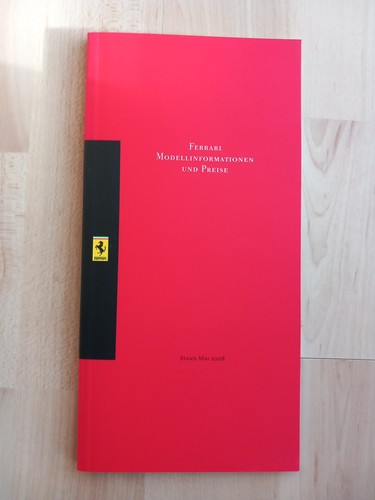 Ferrari modellinformationen - ferrari,