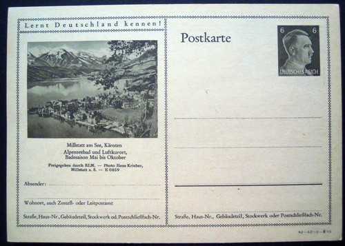 Reich bild ganzsache - ,