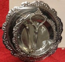 Mini - Etagere Silber/ Metall