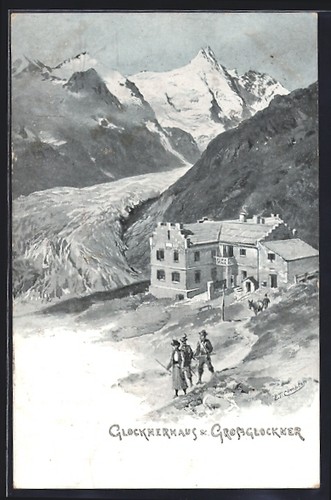 Künstler edward theodore - künstler-ak,