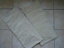 2 Gardinenstore beige/natur, grobe Struktur, Baumwolle, 240x135 cm