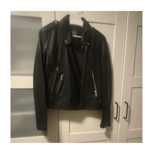 Zara damen bikerjacke leder - xl,